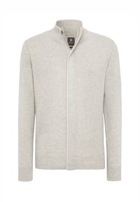 Boggi Milano FULL-ZIP - Kardigán - sand