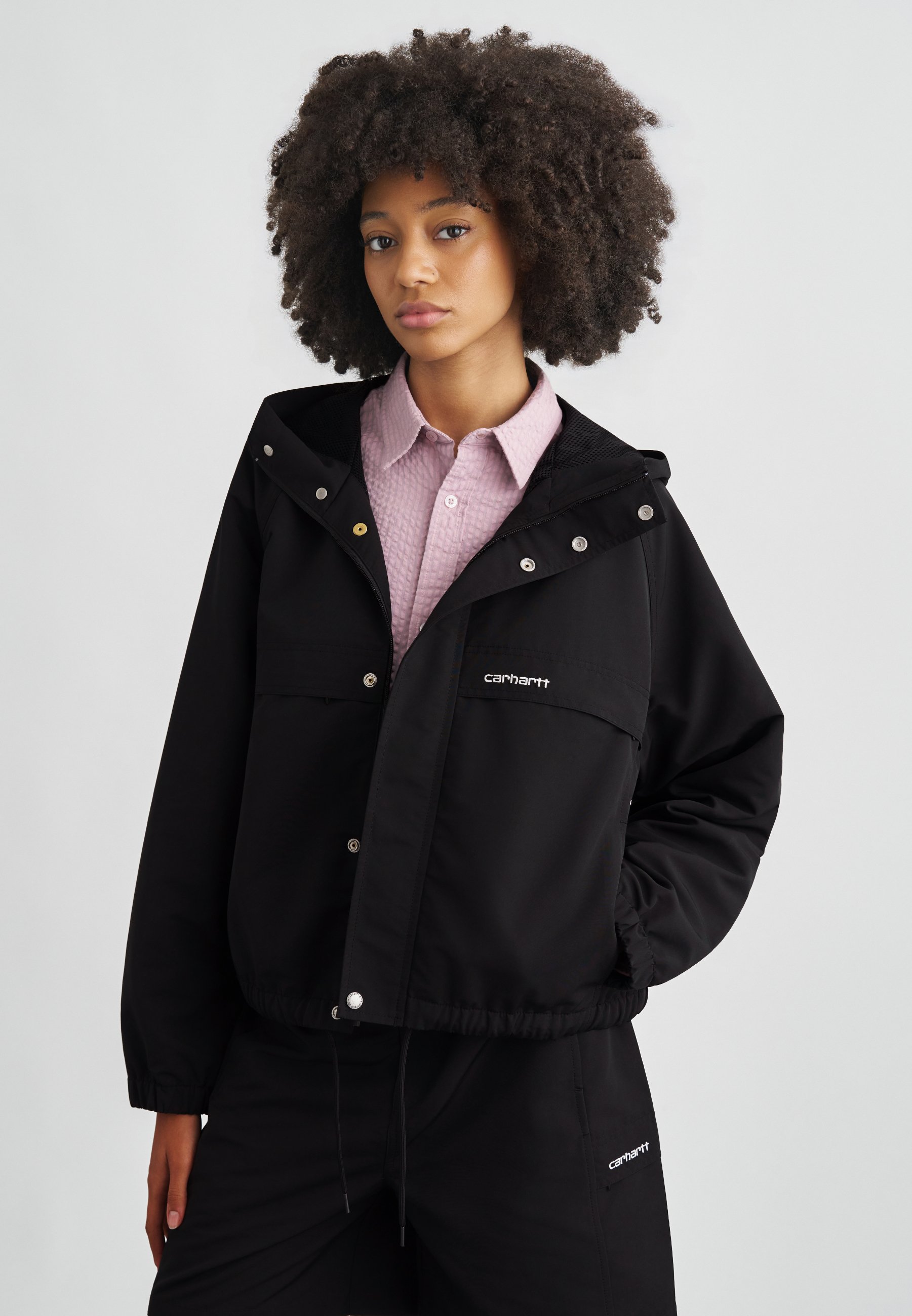 Carhartt WIP ACTIVE JACKET - Jachetă subțire - black/negru