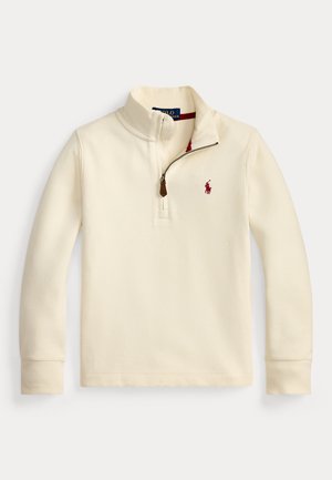 Polo Ralph Lauren, HALF ZIP - Суитшърт - clubhouse cream