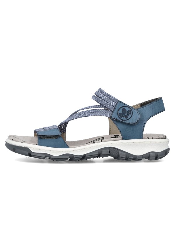 Riemensandalette - blau