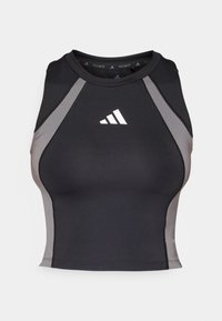 Top - black/grey four