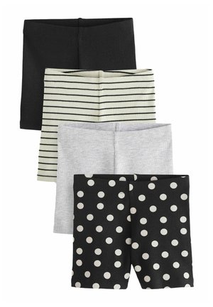 4 PACK  - REGULAR FIT - Shortsit - monochrome