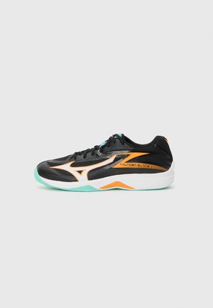 THUNDER BLADE Z - Volleyball shoes - black/tangelo/ice green