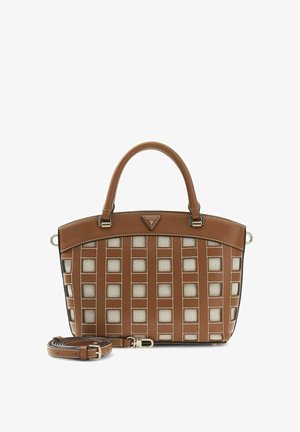 Guess, FRANKIE GIRLFRIEND SATCHEL - Sac à main - caramel