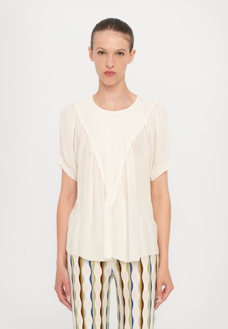 MUNTHE - PERILLA - Blouse - ivory, Enlarge