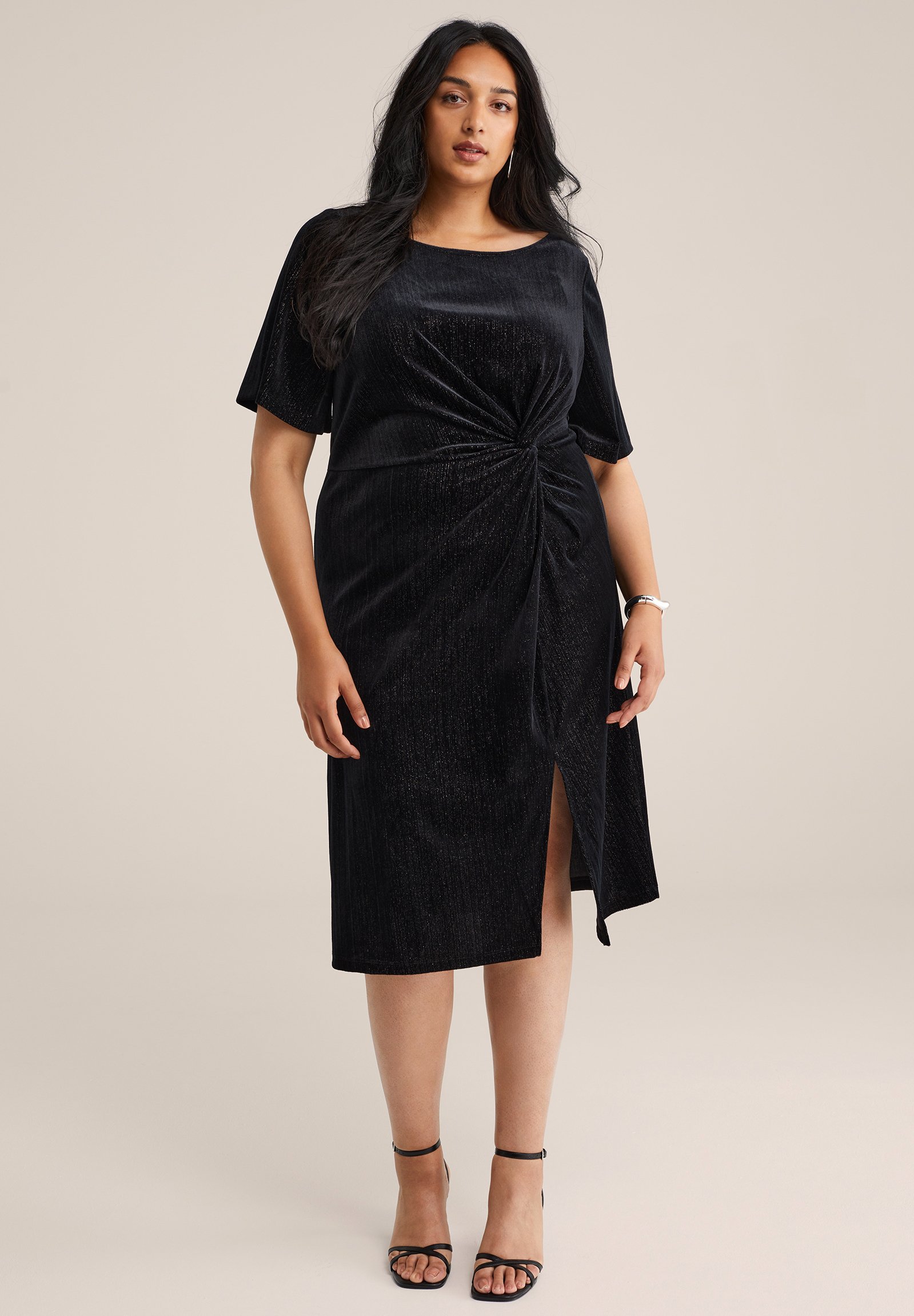 sachin and babi light blue dress Black Plus Size Dresses