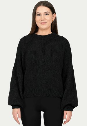 Reichstadt, DAMEN STRICKPULLOVER - Jumper - black
