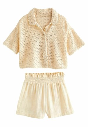 SET REGULAR FIT - Shorts - cream