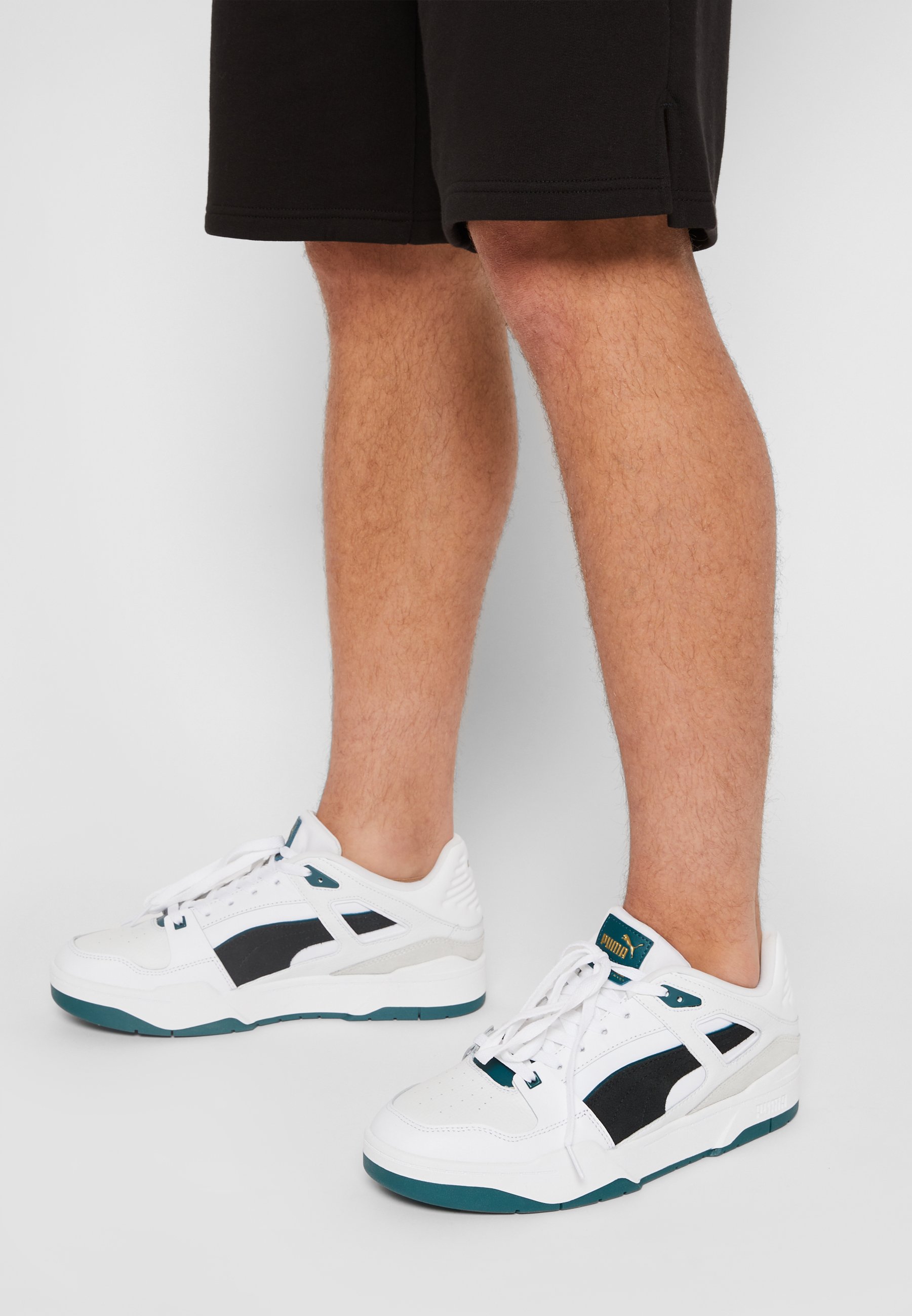 green puma mens shoes