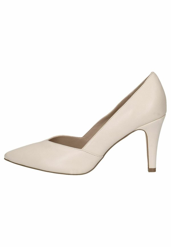 High Heel Pumps - cream perlato