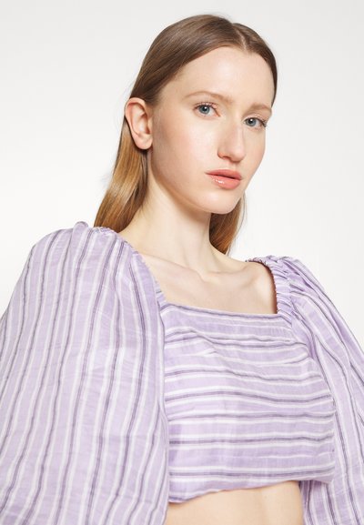 sandro BLONVILLA - Μπλουζάκι με στάμπα - lilas/noir