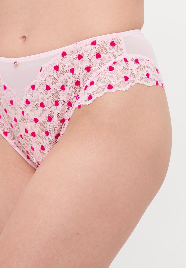 PLANET FLOCKED HIGH WAIST BRAZILIAN - Briefs4