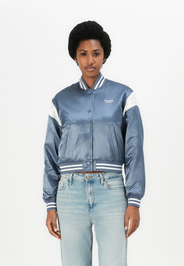 SCRIPT VARSITY JACKET - Bomber Jacket