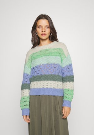 VMNEWBOHO NECK BLOUSE PETITE - Jumper - birch