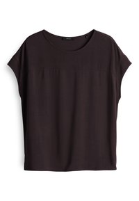REGULAR FIT - T-shirt basic - midnight brown