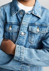 Mango Kids Jeansjacka - blue