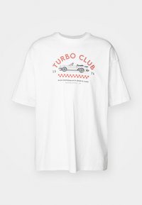 GRAPHIC TEE - Print T-shirt - white