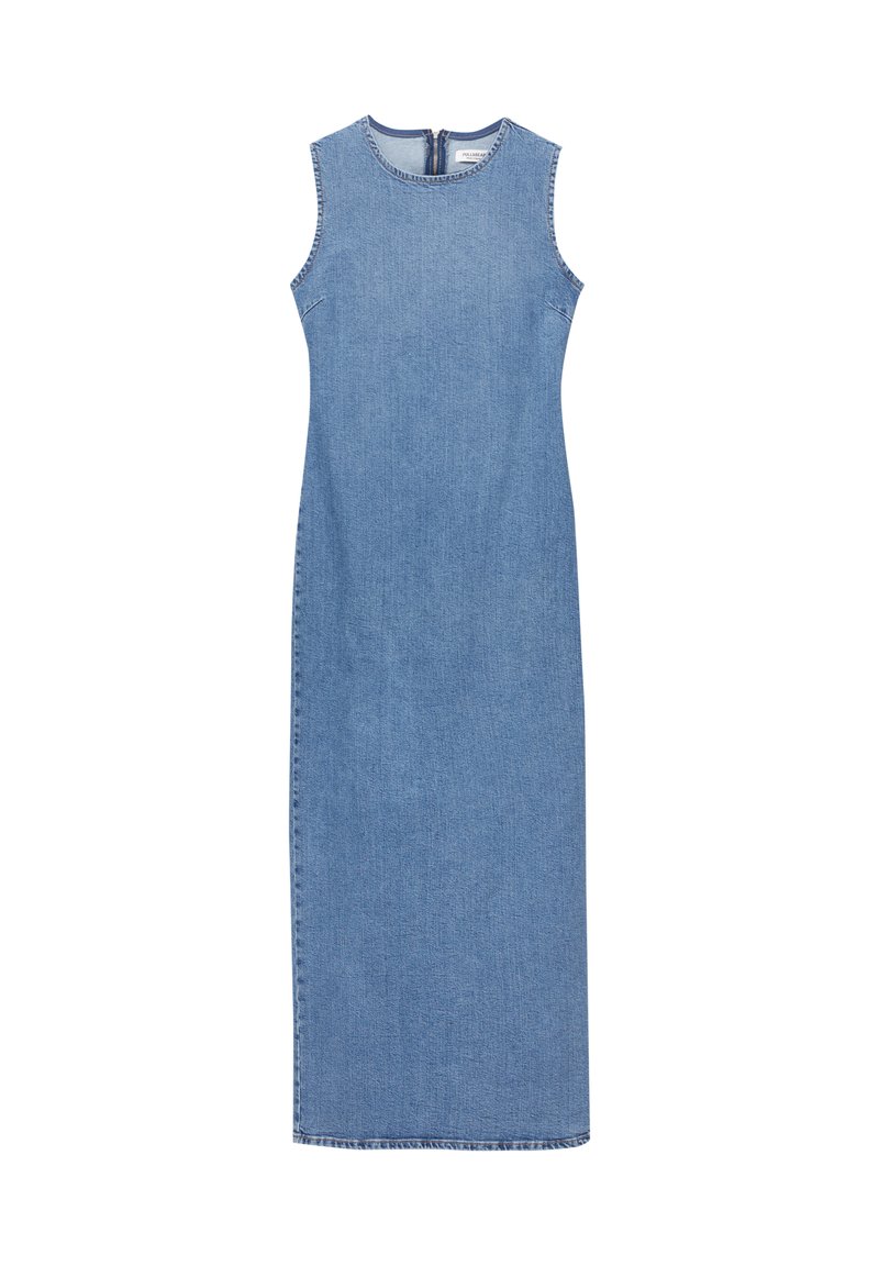 PULL&BEAR Jeansjurken blauw denim/bluedenim PULL&BEAR Jeansjurken blauw denim/bluedenim
