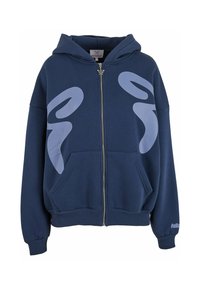 Sweatjakke - washed stone blue