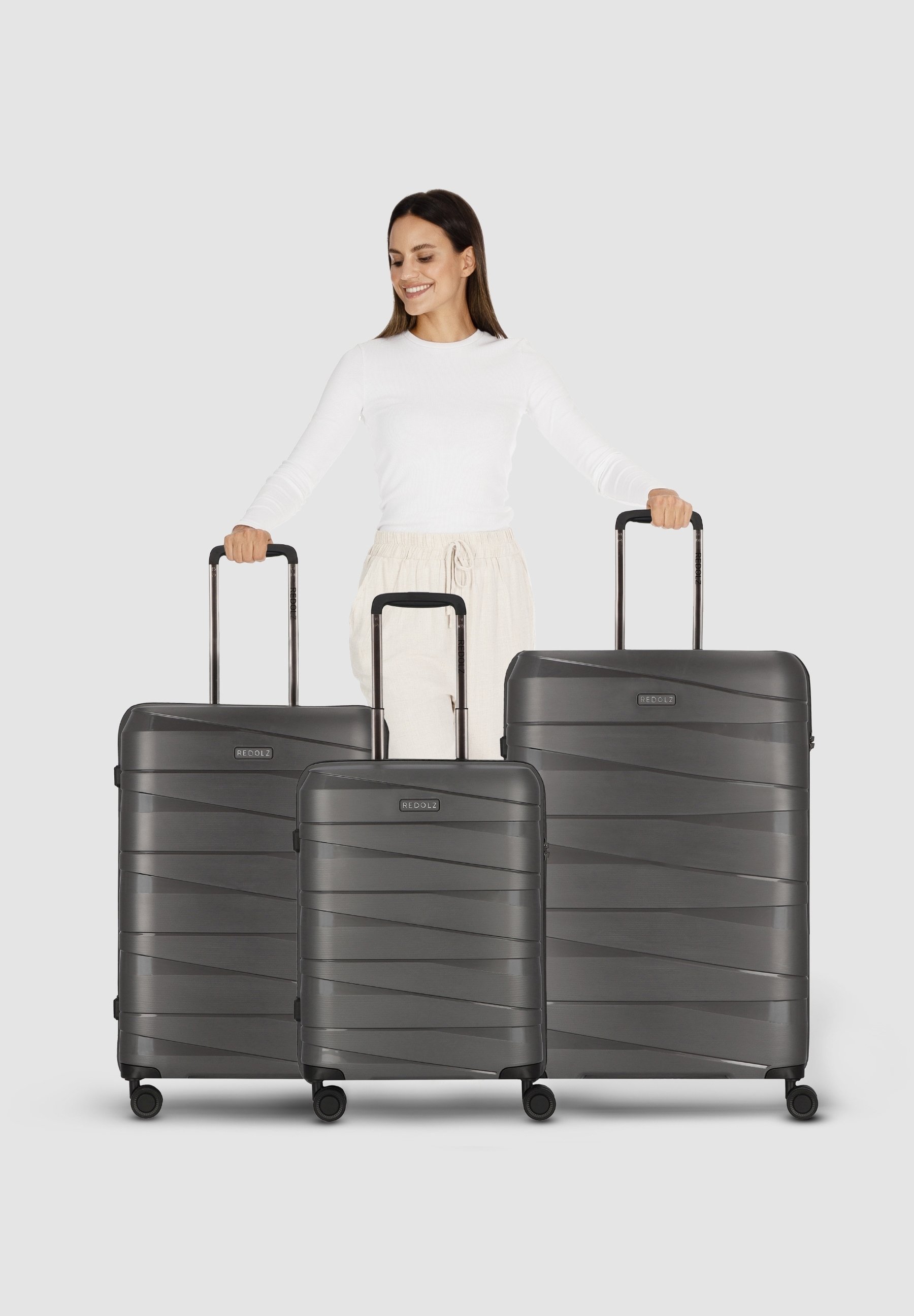 Maleta Tela Maletas De Viaje Zalando Redolz ESSENTIALS SET