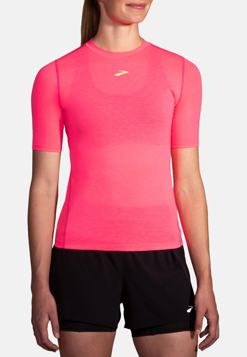 Brooks HIGH POINT - Športne majice - neo pink