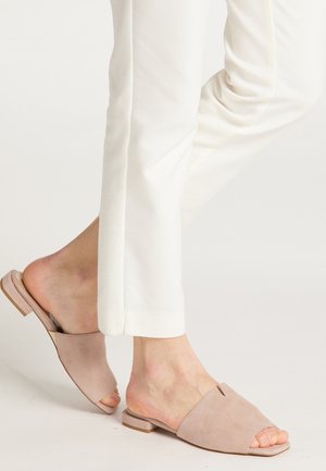 Slip-on sandaler - nude
