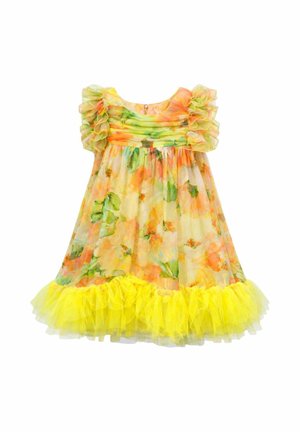 CORTO - Vestito elegante - giallo fantasia