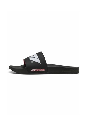Pool slides - black/white