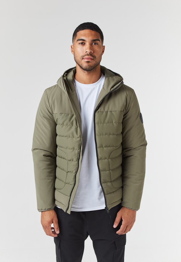 CONTRAST JACKET - Winterjacke - washed khaki