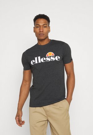 Ellesse SL PRADO TEE - Tričko s potlačou - dark grey marl