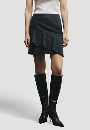 Pepe Jeans PRISCILA - A-line skirt - marl grey