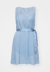 VICUBSI O NECK SHORT DRESS - Robe de soirée - ashley blue