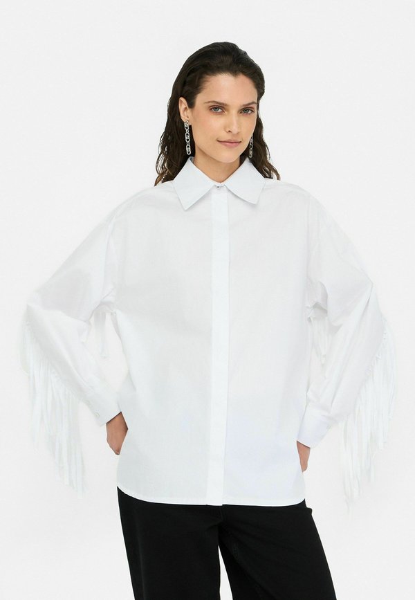 WITH FRINGES - Hemdbluse