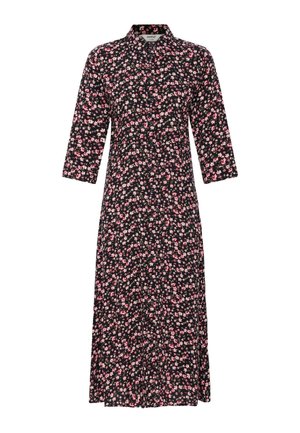 Oxmo, OXNILLA - Tričkové šaty - pink flowers print