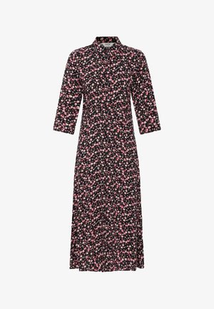 Oxmo, OXNILLA - Tričkové šaty - pink flowers print
