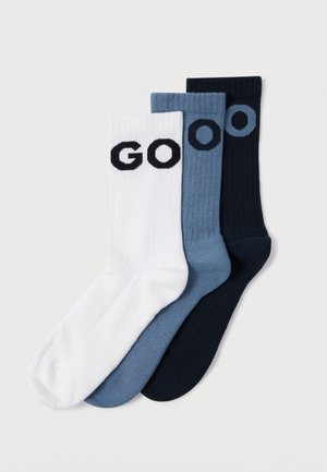 ICONIC 3 PACK - Κάλτσες - open blue