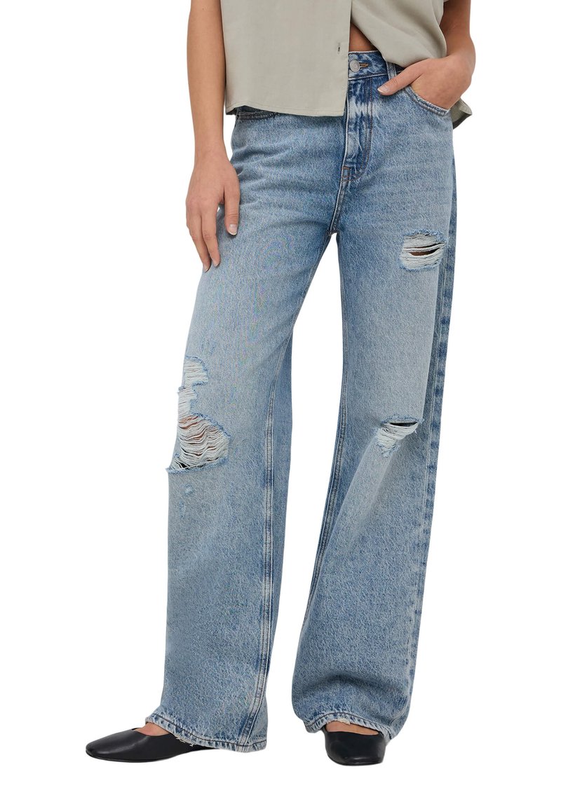 Terranova Jeans a zampa blu denim medio/lapislazzulo