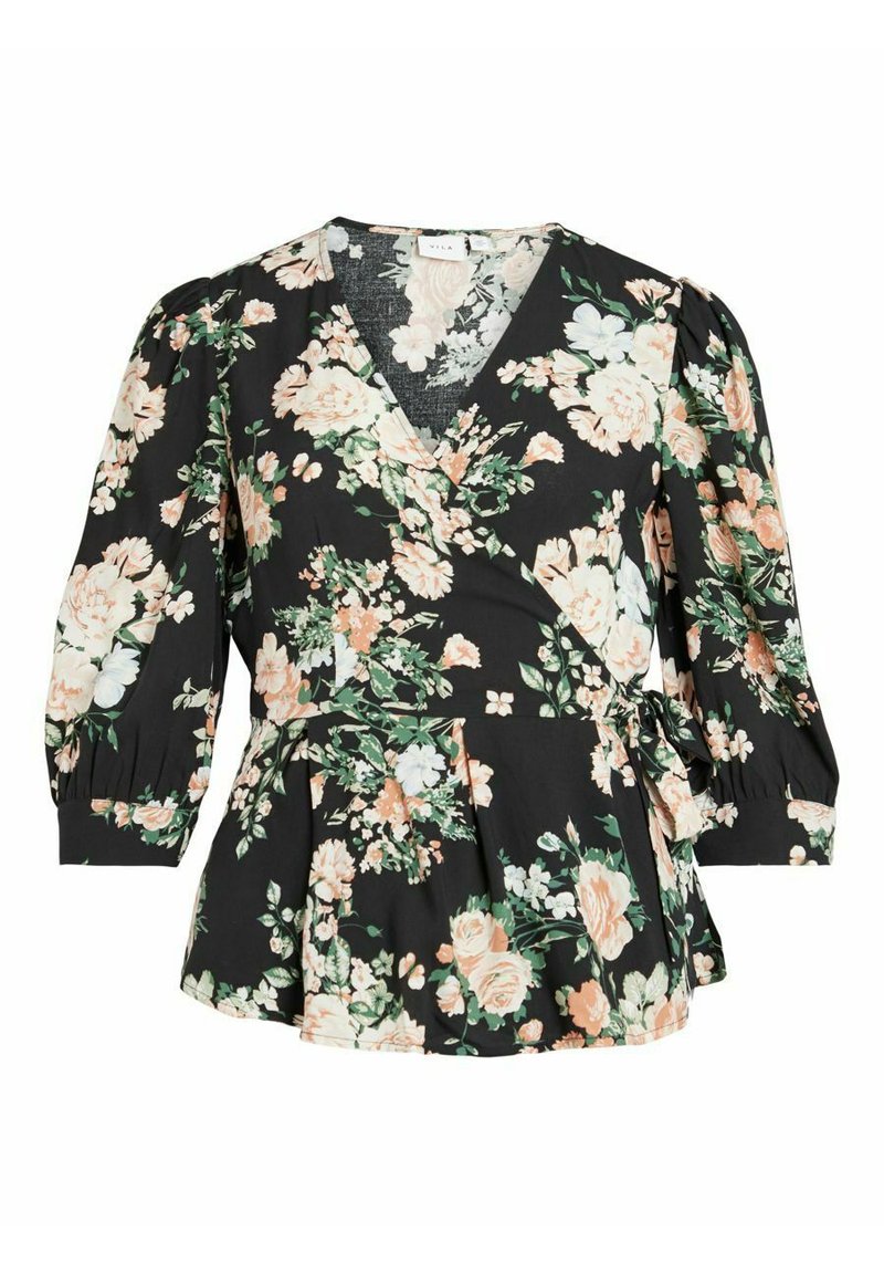 Vila Petite Blouse zwart Vila Petite Blouse zwart