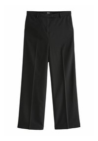 Next TAILORED STRETCH WIDE LEG - REGULAR FIT - Bukser - black
