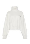 ZIP WITH GRAPHIC - Sweatshirt - chalk