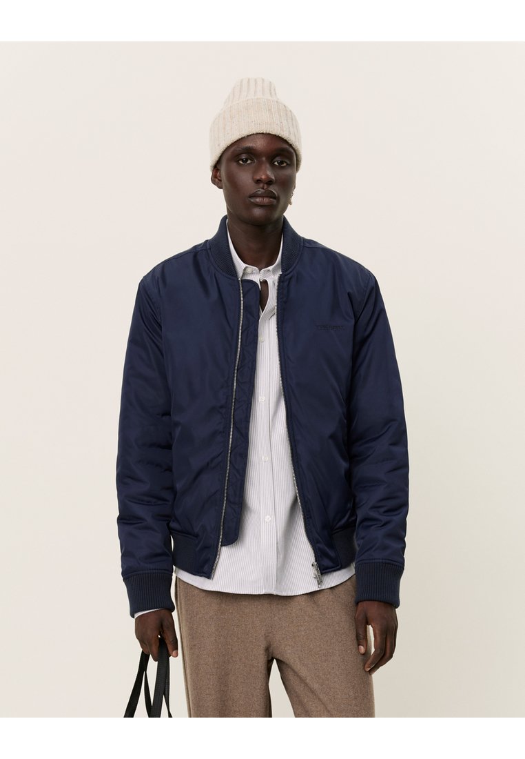 Les Deux NEO - Bomber Jacket - dark navy/dark blue - Zalando