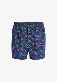 Next PATTERN PURE 4 PACK - Bokseršorti - navy burgundy geo