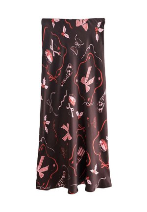 REGULAR FIT- PRINT MIDI - Gonna a campana - festive christmas printed