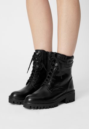 Marco Tozzi Lace-up ankle boots - black