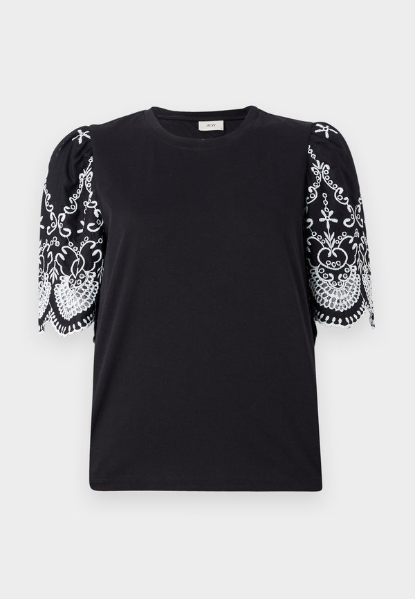 JDYOMA BRODERIE ANGLAISE - Print T-shirt4
