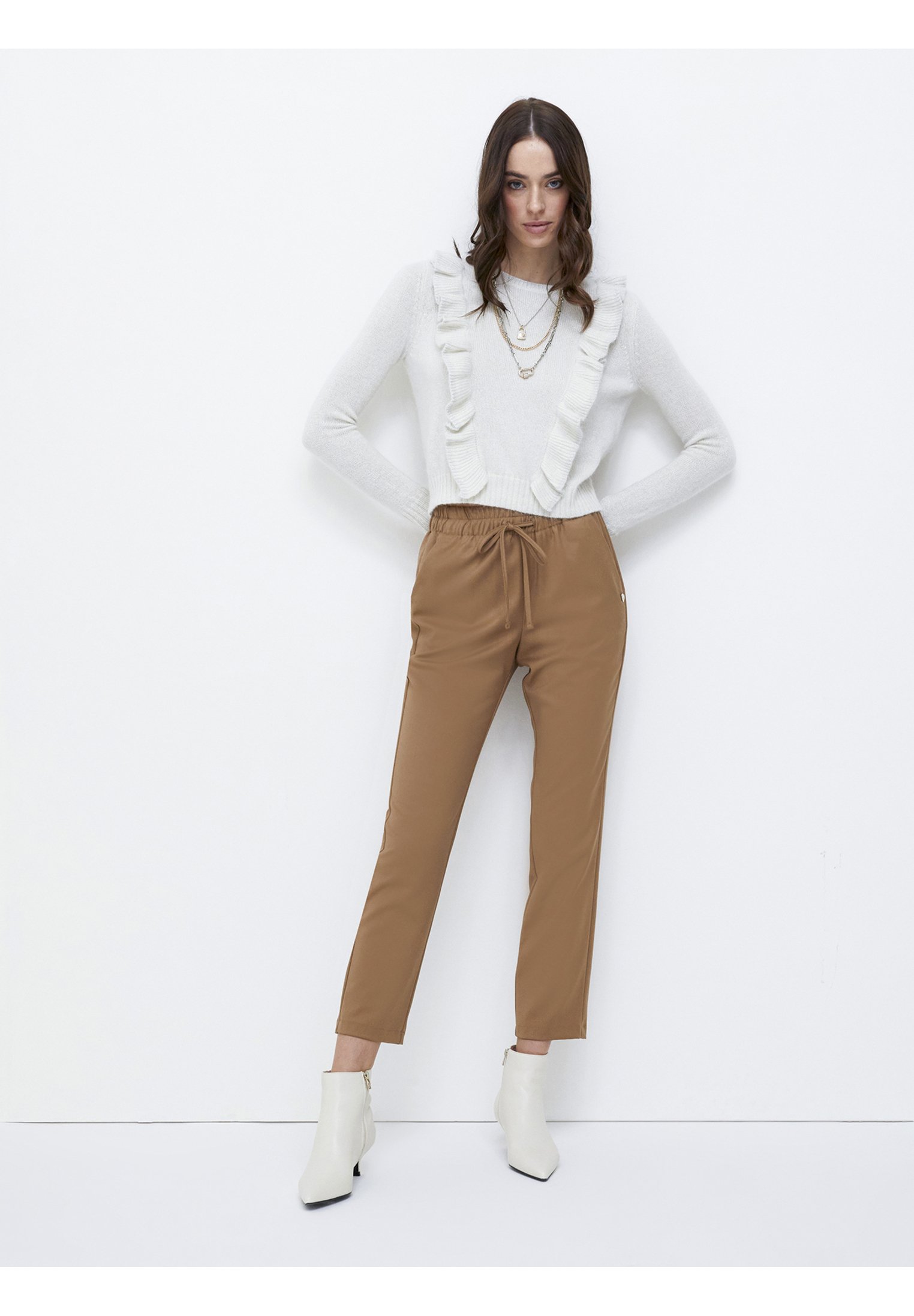 Motivi Pantaloni - beige - Zalando.it