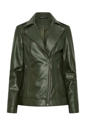Long Tall Sally, TALL BIKER JACKETS - Veste en cuir - olive