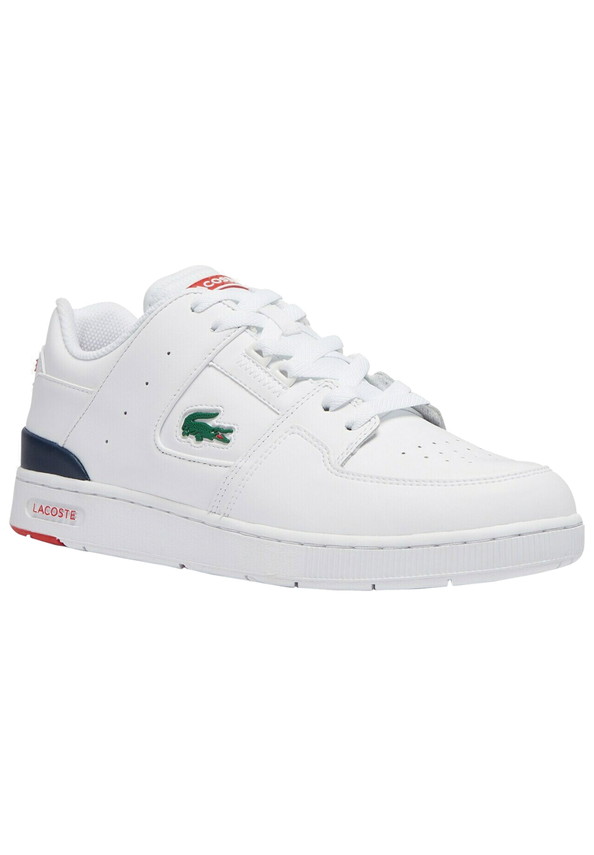 Lacoste Sneakers laag - wht/nvy/red/wit - Zalando.nl