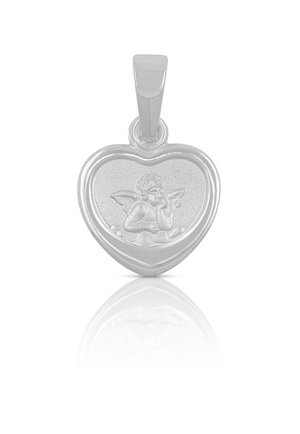 MUAU Schmuck Ciondolo - weissgold