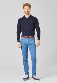 Meyer DUBLIN - Straight leg jeans - blau